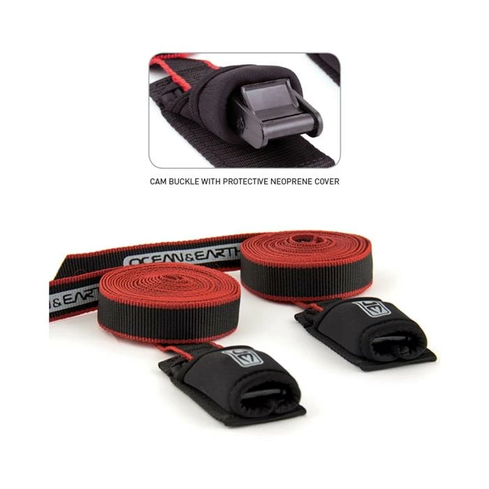 Sangle De Toit (paire) TIE DOWN STRAPS OCEAN & EARTH Taille 12´0´´ / 3.6m 1 Sangle De Toit (paire) TIE DOWN STRAPS OCEAN & EARTH Taille 12´0´´ / 3.6m
