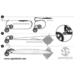 Chariot De Transport SUP SUPWHEELS -Vent Libre Magasin I Grande 31093 chariot de transport sup supwheels.net